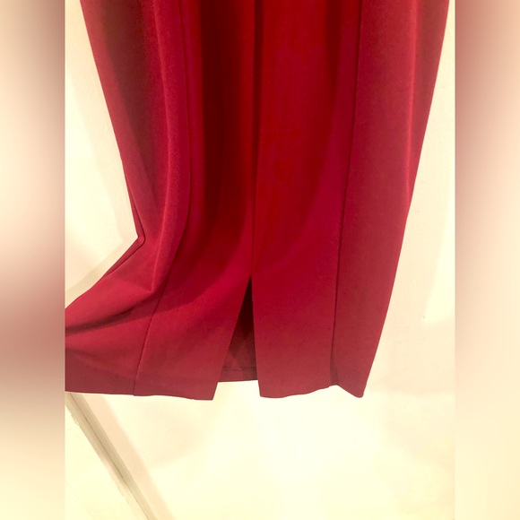 Professional Vintage 1950s Style Midi Dresses, maroon and purple, size 2 - Picture 6 of 11